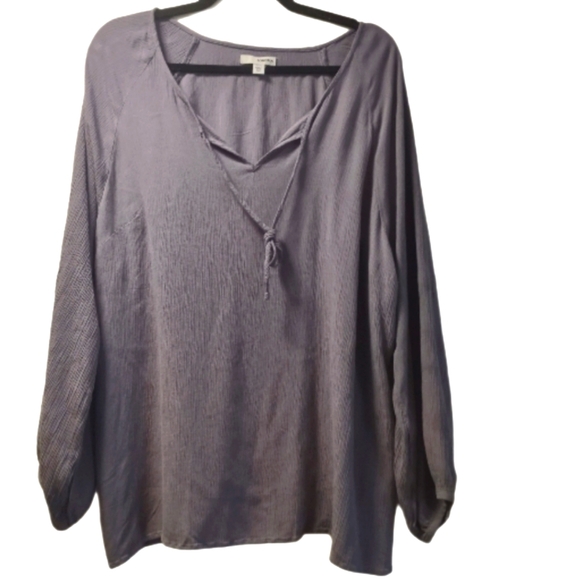 Sonoma Tops - Sonoma Long Sleeve Tunic, 1X